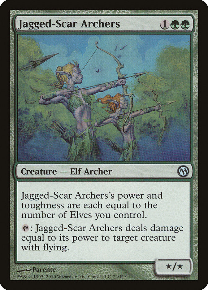 Jagged-Scar Archers [Duels of the Planeswalkers] | GnG Games