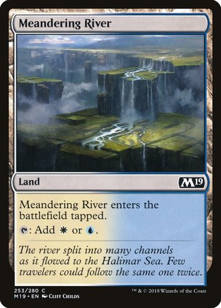 Meandering River [Core Set 2019] | GnG Games