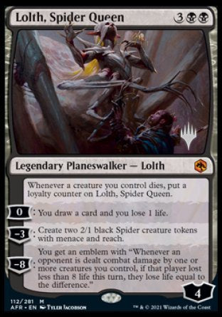 Lolth, Spider Queen (Promo Pack) [Dungeons & Dragons: Adventures in the Forgotten Realms Promos] | GnG Games