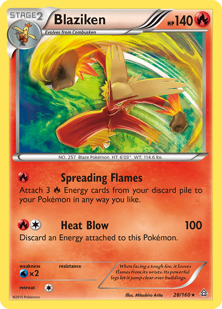 Blaziken (28/160) [XY: Primal Clash] | GnG Games