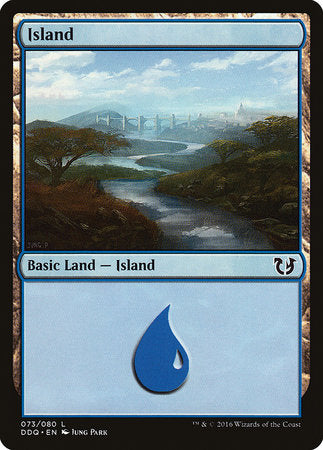 Island (73) [Duel Decks: Blessed vs. Cursed] | GnG Games