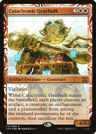 Cataclysmic Gearhulk [Kaladesh Inventions] | GnG Games