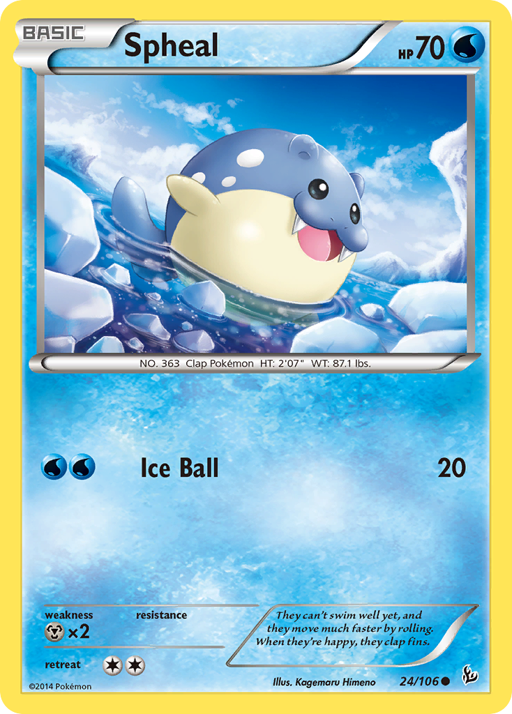 Spheal (24/106) [XY: Flashfire] | GnG Games