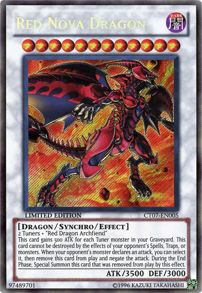 Red Nova Dragon [CT07-EN005] Secret Rare | GnG Games