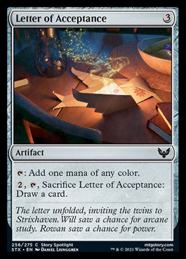 Letter of Acceptance [Strixhaven: School of Mages] | GnG Games