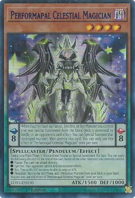 Performapal Celestial Magician (Blue) [LDS3-EN130] Ultra Rare | GnG Games