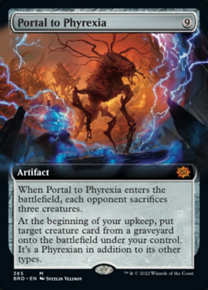 Portal to Phyrexia (Extended Art) [The Brothers' War] | GnG Games