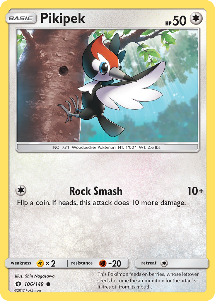 Pikipek (106/149) [Sun & Moon: Base Set] | GnG Games