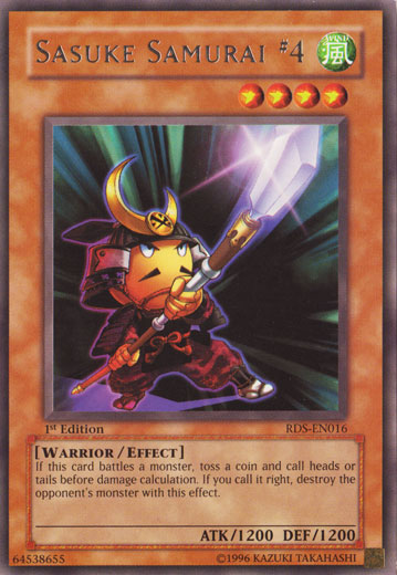Sasuke Samurai #4 [RDS-EN016] Rare | GnG Games