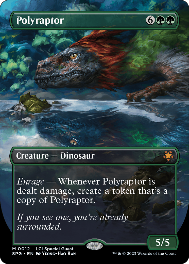 Polyraptor (Borderless) [The Lost Caverns of Ixalan Special Guests] | GnG Games