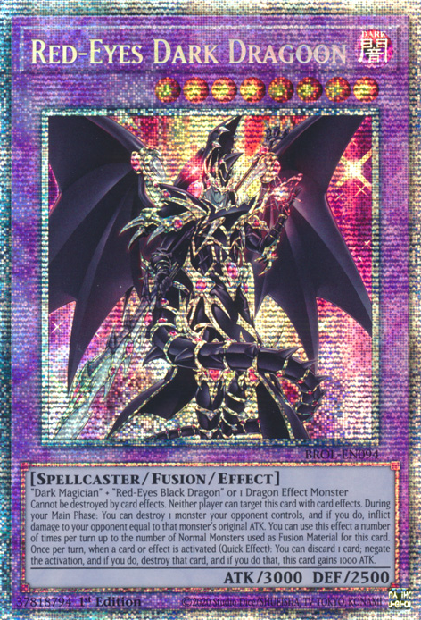 Red-Eyes Dark Dragoon [BROL-EN094] Starlight Rare | GnG Games