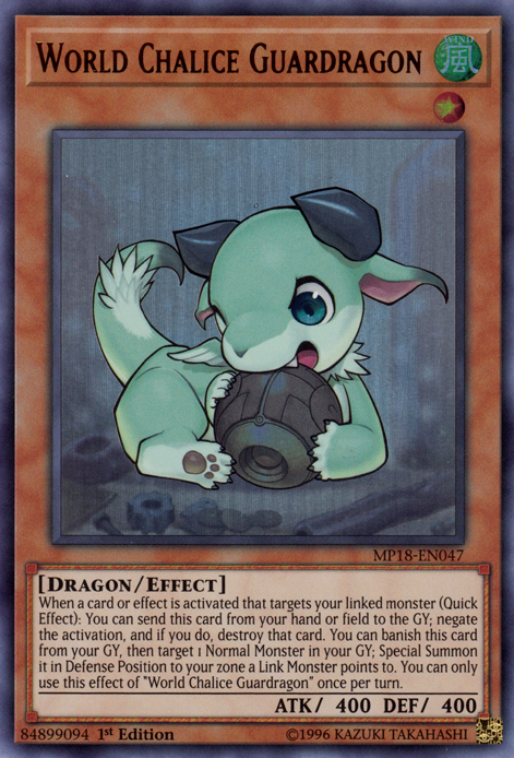 World Chalice Guardragon [MP18-EN047] Ultra Rare | GnG Games