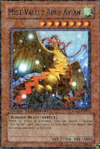 Mist Valley Apex Avian [DT02-EN079] Rare | GnG Games