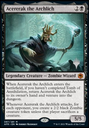 Acererak the Archlich (Promo Pack) [Dungeons & Dragons: Adventures in the Forgotten Realms Promos] | GnG Games