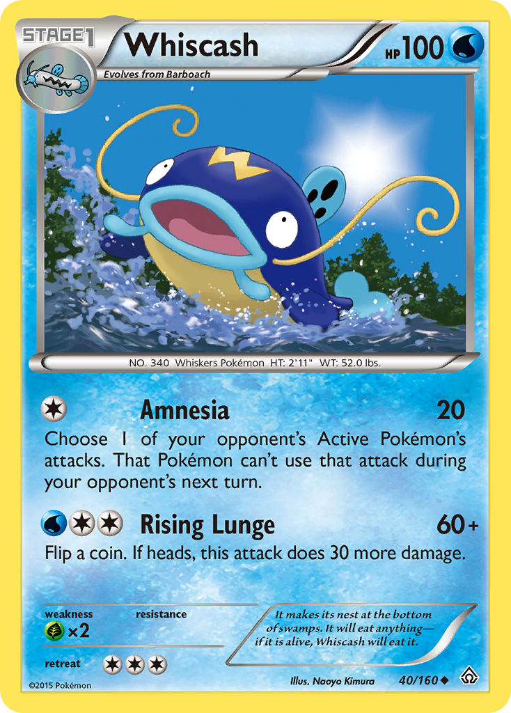 Whiscash (40/160) [XY: Primal Clash] | GnG Games