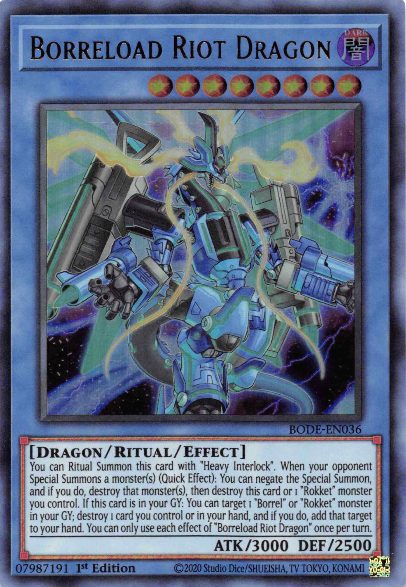 Borreload Riot Dragon [BODE-EN036] Ultra Rare | GnG Games