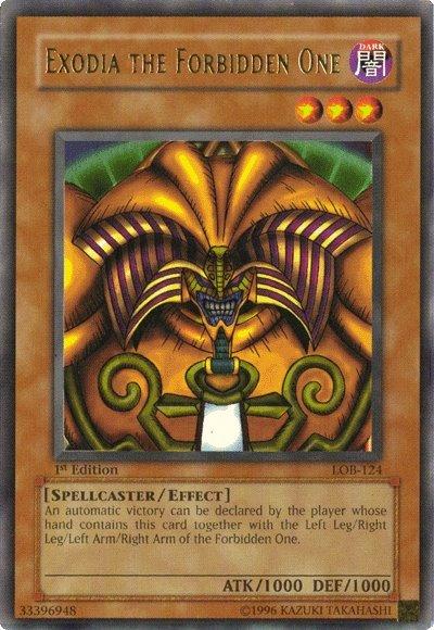 Exodia the Forbidden One [LOB-124] Ultra Rare | GnG Games