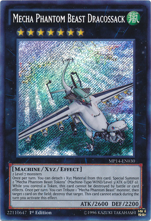 Mecha Phantom Beast Dracossack [MP14-EN030] Secret Rare | GnG Games