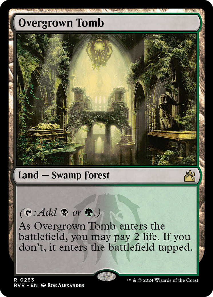 Overgrown Tomb [Ravnica Remastered] | GnG Games