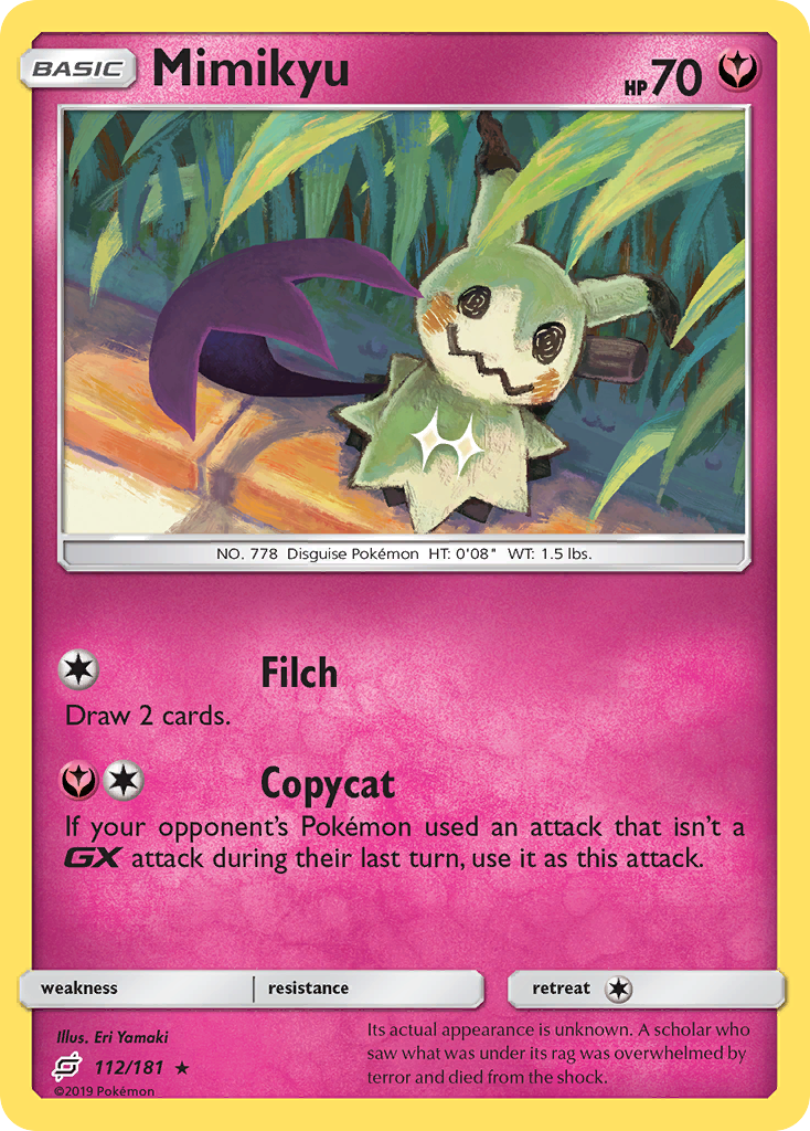 Mimikyu (112/181) [Sun & Moon: Team Up] | GnG Games