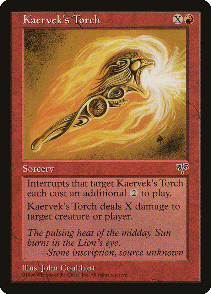 Kaervek's Torch [Mirage] | GnG Games