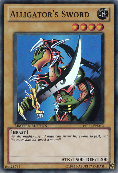 Alligator's Sword [WP11-EN012] Super Rare | GnG Games