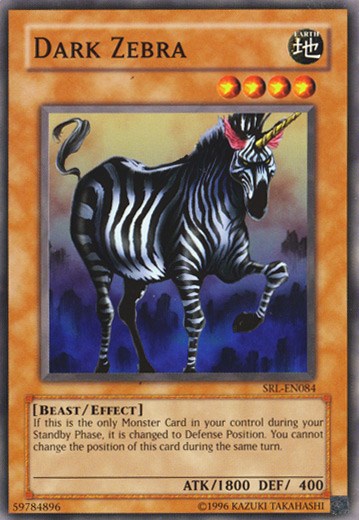 Dark Zebra [SRL-EN084] Common | GnG Games