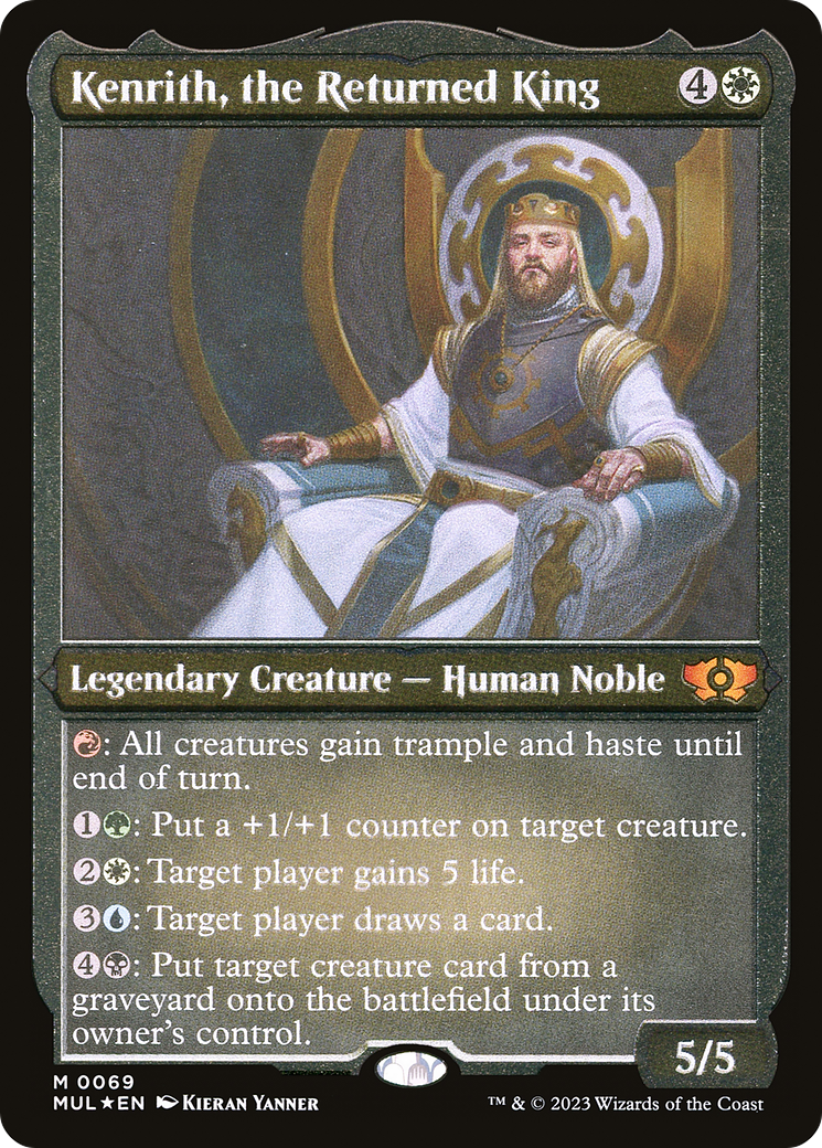 Kenrith, the Returned King (Foil Etched) [Multiverse Legends] | GnG Games