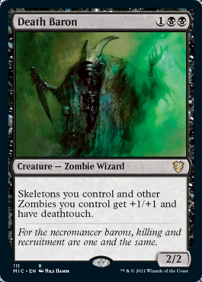 Death Baron [Innistrad: Midnight Hunt Commander] | GnG Games