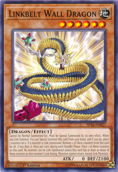 Linkbelt Wall Dragon [SP18-EN027] Common | GnG Games