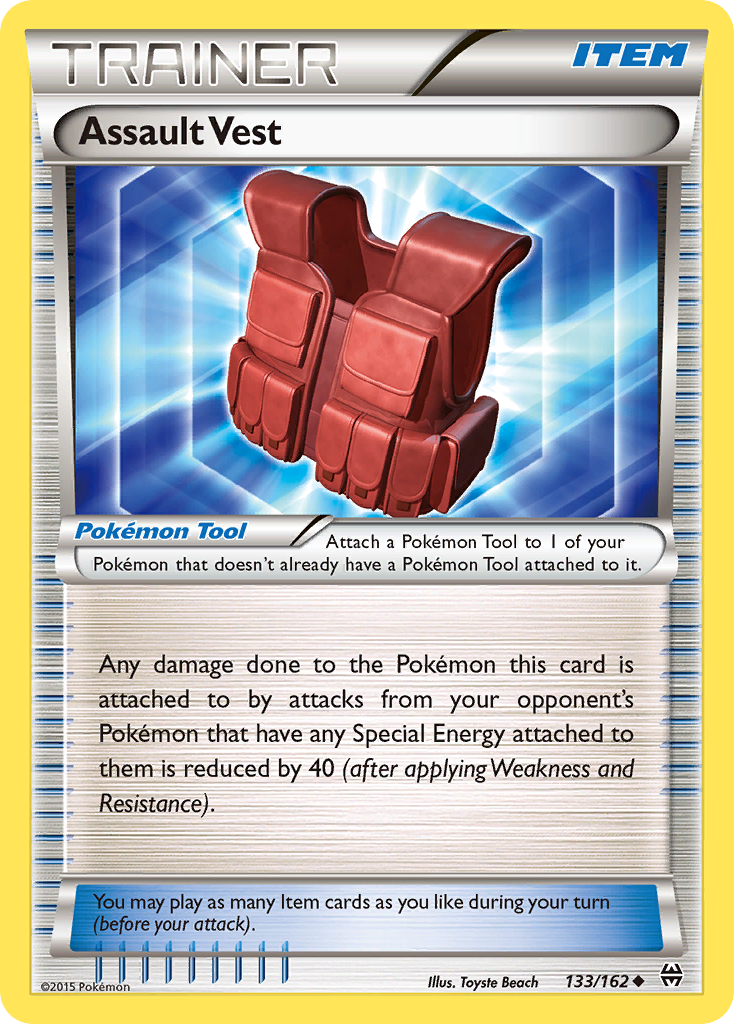 Assault Vest (133/162) [XY: BREAKthrough] | GnG Games