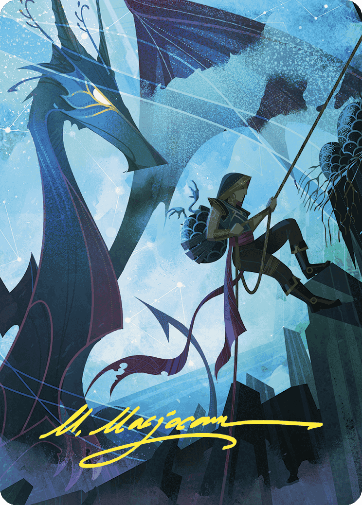 Hatching Plans Art Card (Gold-Stamped Signature) [Wilds of Eldraine Art Series] | GnG Games