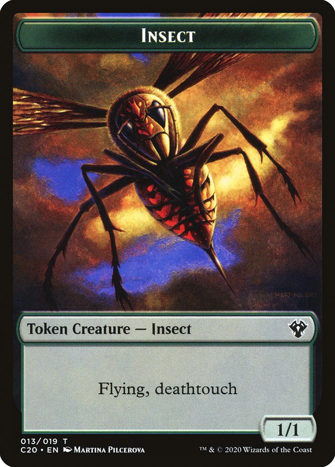 Insect (013/019) [Commander 2020 Tokens] | GnG Games