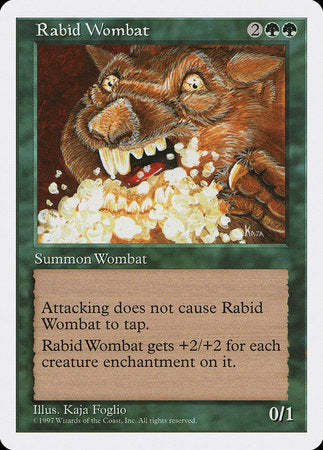 Rabid Wombat [Fifth Edition] | GnG Games