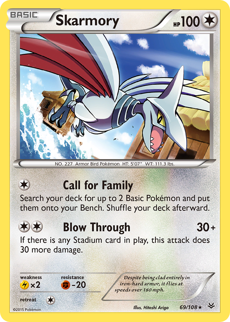 Skarmory (69/108) [XY: Roaring Skies] | GnG Games