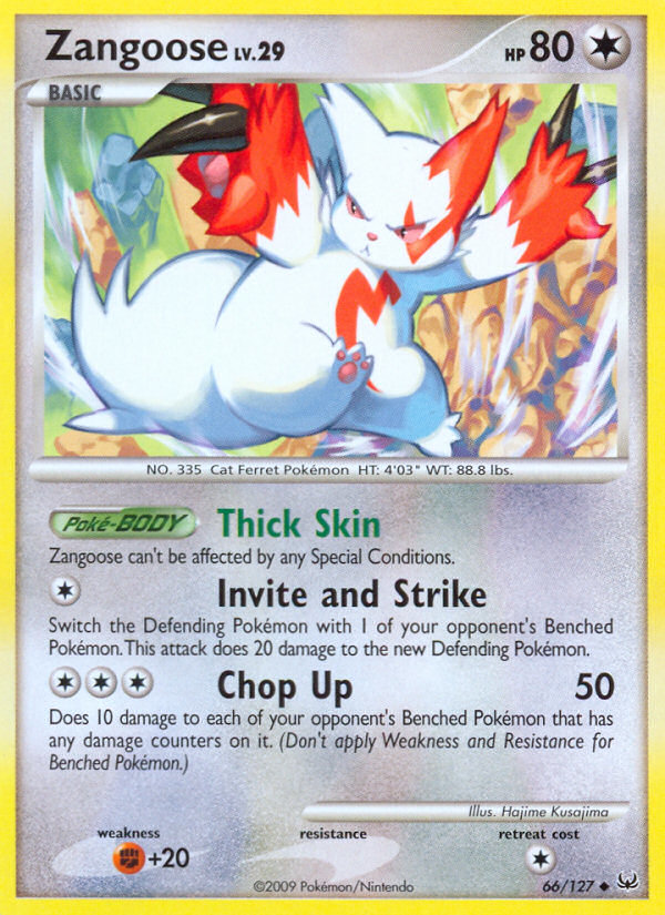 Zangoose (66/127) [Platinum: Base Set] | GnG Games