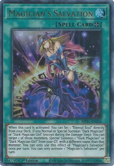 Magician's Salvation [MP21-EN256] Ultra Rare | GnG Games