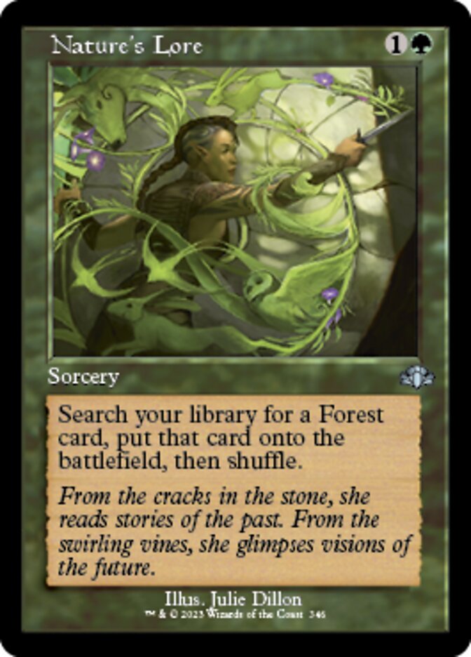 Nature's Lore (Retro) [Dominaria Remastered] | GnG Games