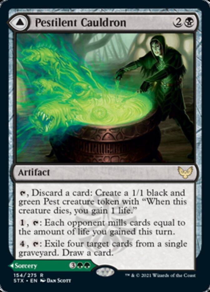 Pestilent Cauldron // Restorative Burst [Strixhaven: School of Mages] | GnG Games