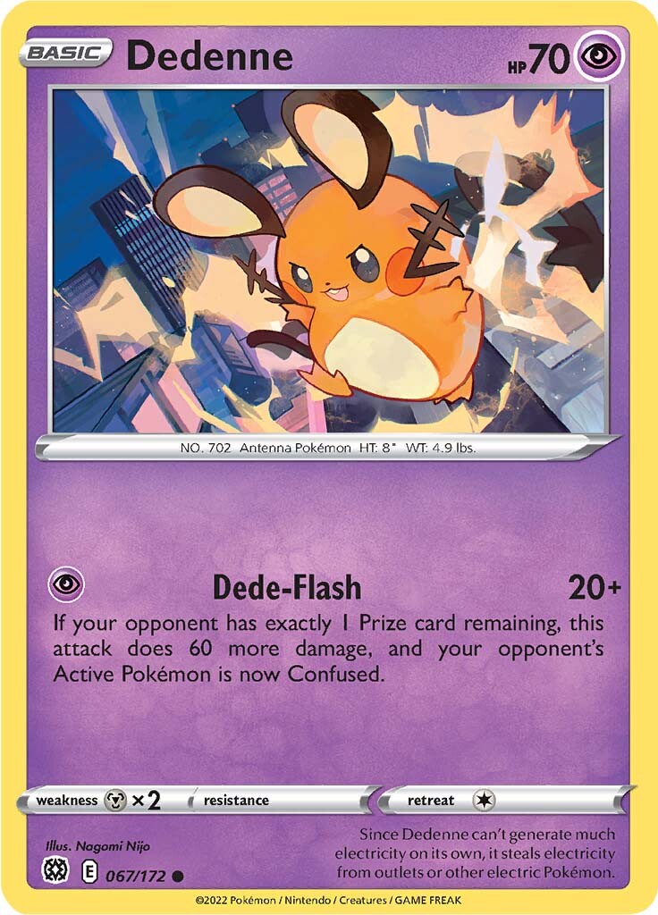 Dedenne (067/172) [Sword & Shield: Brilliant Stars] | GnG Games