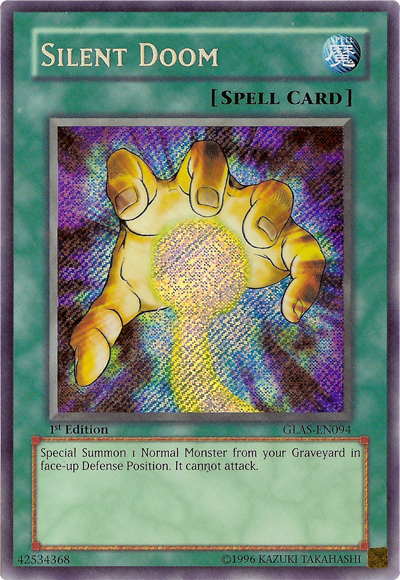 Silent Doom [GLAS-EN094] Secret Rare | GnG Games