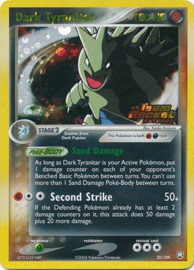 Dark Tyranitar (20/109) (Stamped) [EX: Team Rocket Returns] | GnG Games