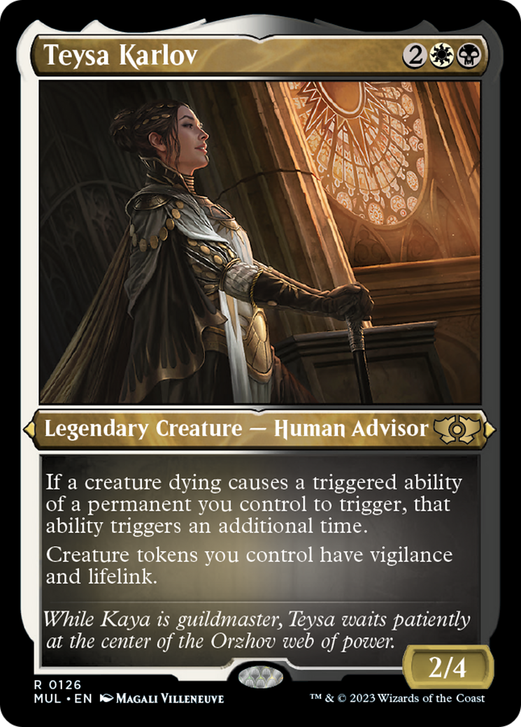 Teysa Karlov (Foil Etched) [Multiverse Legends] | GnG Games