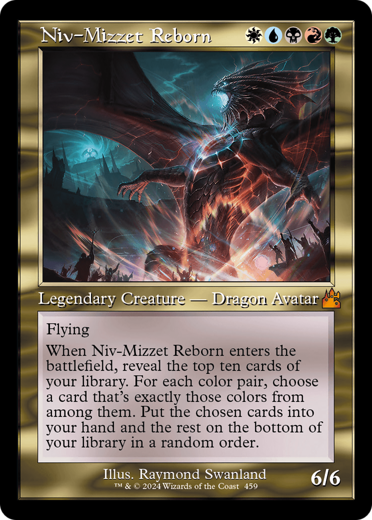 Niv-Mizzet Reborn (Retro Frame) [Ravnica Remastered] | GnG Games