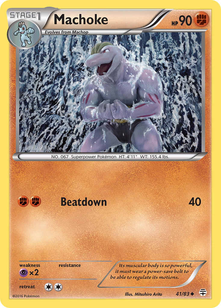 Machoke (41/83) [XY: Generations] | GnG Games