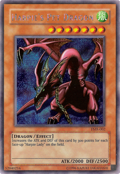 Harpie's Pet Dragon (Forbidden Memories) [FMR-002] Prismatic Secret Rare | GnG Games