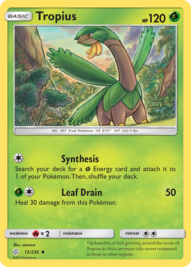 Tropius (12/236) [Sun & Moon: Cosmic Eclipse] | GnG Games