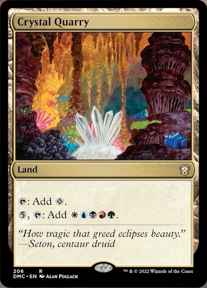 Crystal Quarry [Dominaria United Commander] | GnG Games