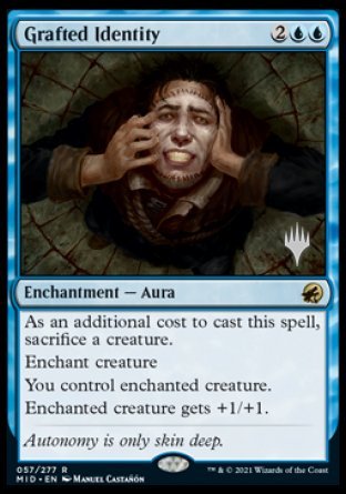 Grafted Identity (Promo Pack) [Innistrad: Midnight Hunt Promos] | GnG Games