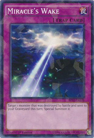 Miracle's Wake (Shatterfoil) [BP03-EN220] Common | GnG Games
